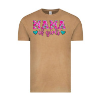 Vintage Camel mama of girls floral pattern turquoise heart Vintage Tee - Jasminsmagicworld