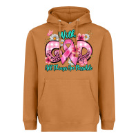 Meerkat with god all things are possible Heavyweight Hoodie - BarkalooDesign