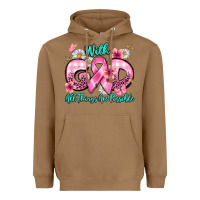 Toasted Coconut with god all things are possible Heavyweight Hoodie - BarkalooDesign