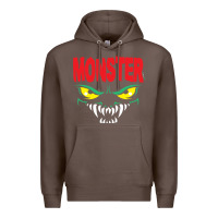 Coffee monster Premium Hoodie - InspiraDesign