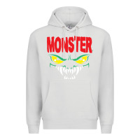 Dove Grey monster Premium Hoodie - InspiraDesign