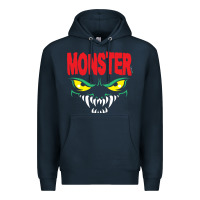 Navy monster Premium Hoodie - InspiraDesign