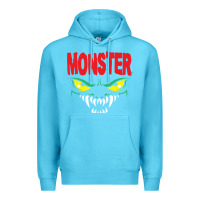 Ocean Blue monster Premium Hoodie - InspiraDesign