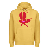 Antique Gold owlette illustration Premium Hoodie - InspiraDesign