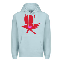 Blue Mist owlette illustration Premium Hoodie - InspiraDesign
