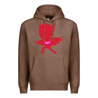 Chestnut owlette illustration Premium Hoodie - InspiraDesign