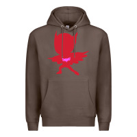 Coffee owlette illustration Premium Hoodie - InspiraDesign