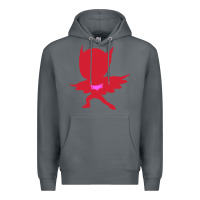 Rock owlette illustration Premium Hoodie - InspiraDesign