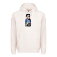 Pale Pink Sister Sister - Go Home Roger Premium Hoodie - InspiraDesign