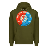 Army Green New York World's Fair 196465 Premium Hoodie - InspiraDesign
