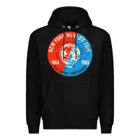 Black New York World's Fair 196465 Premium Hoodie - InspiraDesign
