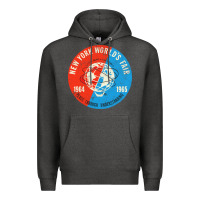 Charcoal Heather New York World's Fair 196465 Premium Hoodie - InspiraDesign