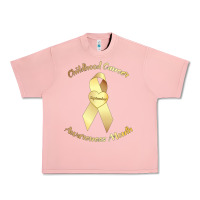 Salmon childhood cancer awareness children cure kids Urban Heavy Tee - DesignPulse