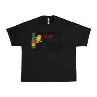 Black the 4 stages of soju i'm rich i'm good looking t shirt Urban Heavy Tee - DesignPulse