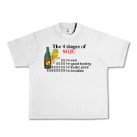 Lunar Rock the 4 stages of soju i'm rich i'm good looking t shirt Urban Heavy Tee - DesignPulse