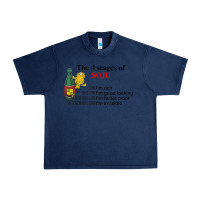 Navy the 4 stages of soju i'm rich i'm good looking t shirt Urban Heavy Tee - DesignPulse