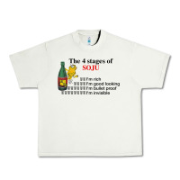 Pistachio the 4 stages of soju i'm rich i'm good looking t shirt Urban Heavy Tee - DesignPulse