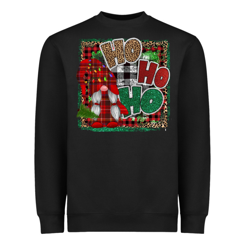 Ho Ho Ho Gnomes Heavyweight Sweatshirt by CowhideDigitalArt | Teevron