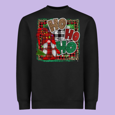 Ho Ho Ho Gnomes Heavyweight Sweatshirt Designed By Cowhidedigitalart