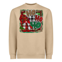 Mushroom Ho Ho Ho Gnomes Heavyweight Sweatshirt - CowhideDigitalArt