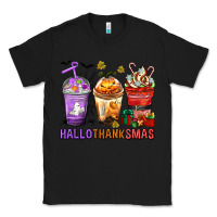 Black hallothanksmas coffee cups Classic Tee - texasbilliewilder