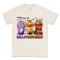 Natural hallothanksmas coffee cups Classic Tee - texasbilliewilder