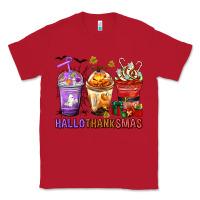 Red hallothanksmas coffee cups Classic Tee - texasbilliewilder