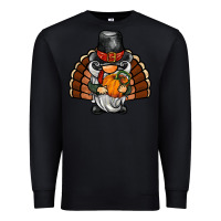 Black thanksgiving turkey gnome Premium Sweatshirt - BarkalooDesign
