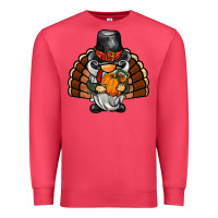 Cardinal thanksgiving turkey gnome Premium Sweatshirt - BarkalooDesign