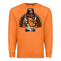 Carrot thanksgiving turkey gnome Premium Sweatshirt - BarkalooDesign