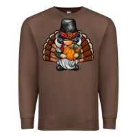 Chestnut thanksgiving turkey gnome Premium Sweatshirt - BarkalooDesign