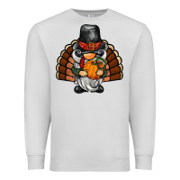 Dove Grey thanksgiving turkey gnome Premium Sweatshirt - BarkalooDesign