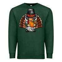 Sports Green thanksgiving turkey gnome Premium Sweatshirt - BarkalooDesign