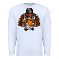 White thanksgiving turkey gnome Premium Sweatshirt - BarkalooDesign