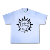 Grape Ice Authentic Church Of The Toad Of Light Psychedlic Frog Licking (Distres Urban Heavy Tee - DesignPulse