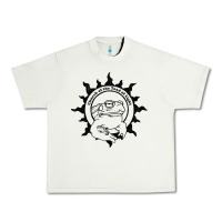 Pistachio Authentic Church Of The Toad Of Light Psychedlic Frog Licking (Distres Urban Heavy Tee - DesignPulse