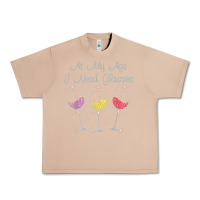 Burro At My Age I need Glasses Urban Heavy Tee - DesignPulse