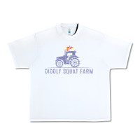 White diddly farm for men and women Urban Heavy Tee - DesignPulse