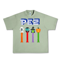 Oil Green halloween pez Urban Heavy Tee - trangStudio