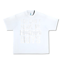 White You Can't Scare Me I Have Three Boys Funny Sons Mom Dad Gift Urban Heavy Tee - DesignPulse