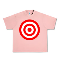 Salmon bullseye target red & white rings target Urban Heavy Tee - DesignPulse