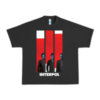 Pigment Black INTERPOL BAN Urban Heavy Tee - DesignPulse