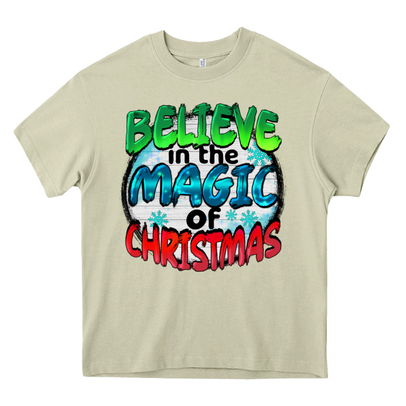 Believe In The Magic Of Christmas Heavy Core Tee by BarkalooDesign | Teevron