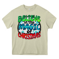 Mossy believe in the magic of christmas Heavy Core Tee - BarkalooDesign