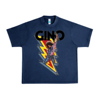 Navy Gino time basketball Urban Heavy Tee - DesignPulse