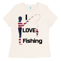 Bone I love fishing Ladies Tee - Bettercallsaul