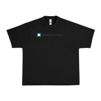 Black Cleveland clinic Urban Heavy Tee - DesignPulse