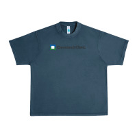 Midnight Navy Cleveland clinic Urban Heavy Tee - DesignPulse