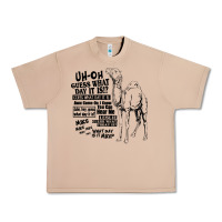 Burro New Hump day camel Guess What Day Urban Heavy Tee - DesignPulse