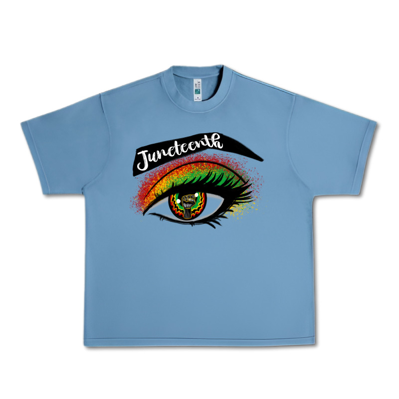 Juneteenth Eyelash Cowgirl Urban Heavy Tee by CowGirlArtShop | Teevron